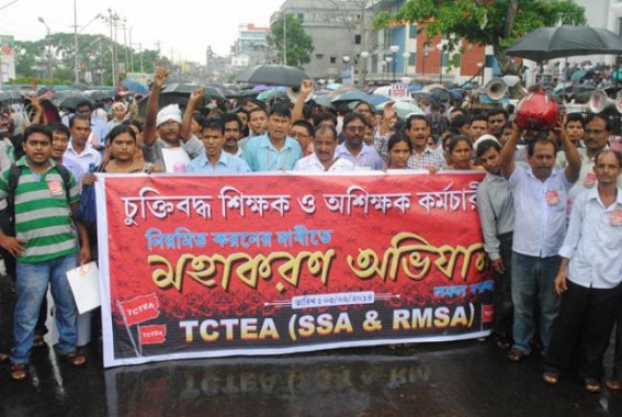 SSA, RMSA teachers hit streets